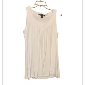 Josephine Chaus Women's white Sleeveless Top size medium